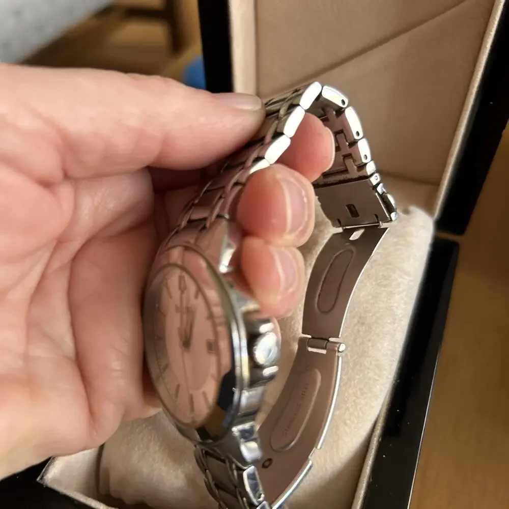 Bulova Men’s Classic Stainless Steel Watch C837512